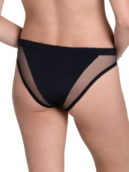 12300LI Peony Lisca Brief Black face