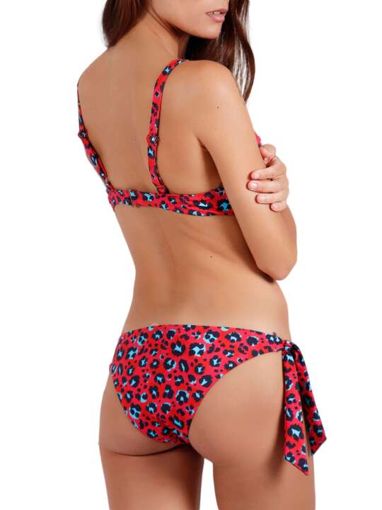 15209AD 2-piece underwired bikini set Hot Skin red Admas Red face