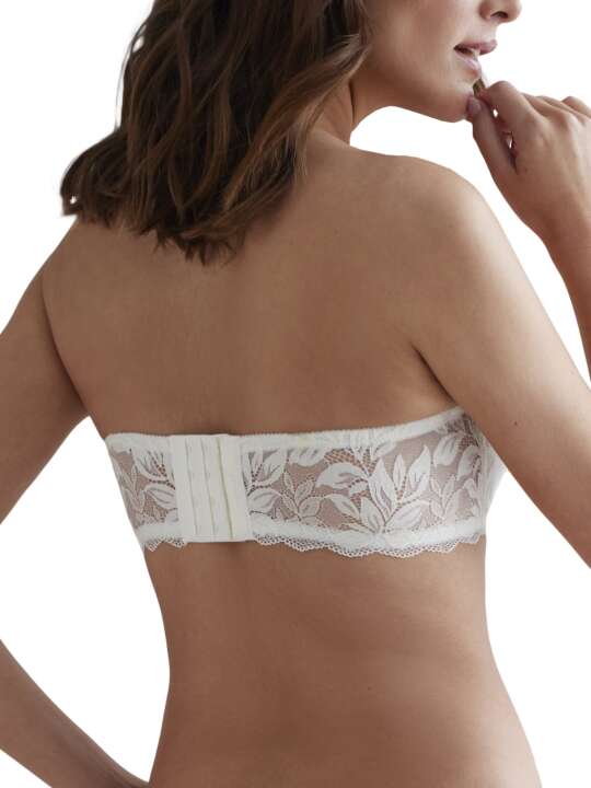 30936SE Bandeau bra Filipa Mariage Selmark Ivory face