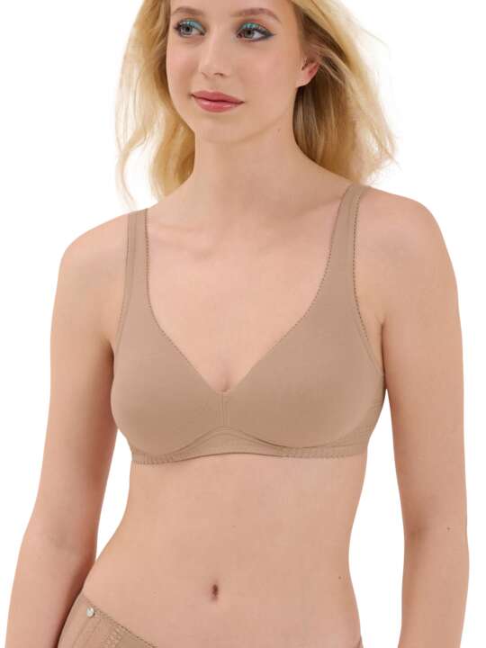 60506LI Underwired bra Lucky Lisca Cheek Beige face