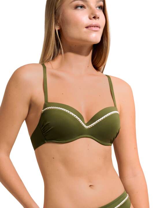 40718LI Multi-position swimming costume top Union Island cups B to E Lisca Green face