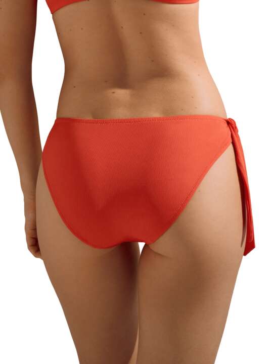 41656LI Swimming costume bottoms with removable tie Normandie Lisca Orange face