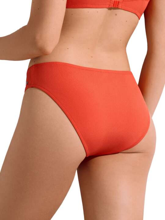41657LI High waist swimming costume bottoms Normandie Lisca Orange face