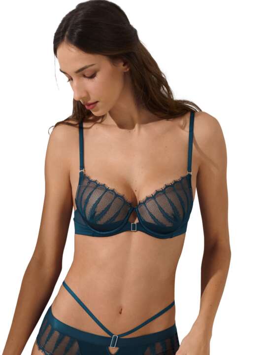 10370LI Soutien-gorge préformé Lovelace Lisca Bleu face