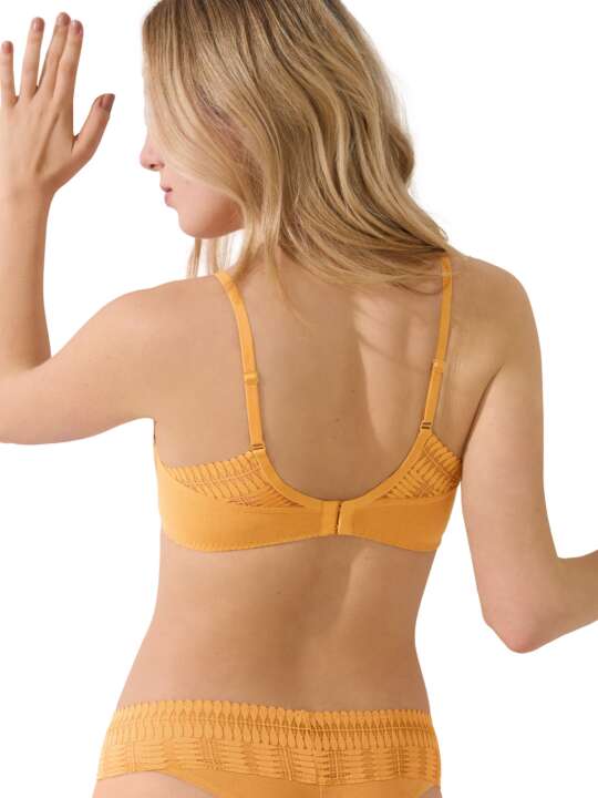 20383LI Underwired push-up bra Ophelia Lisca Yellow face