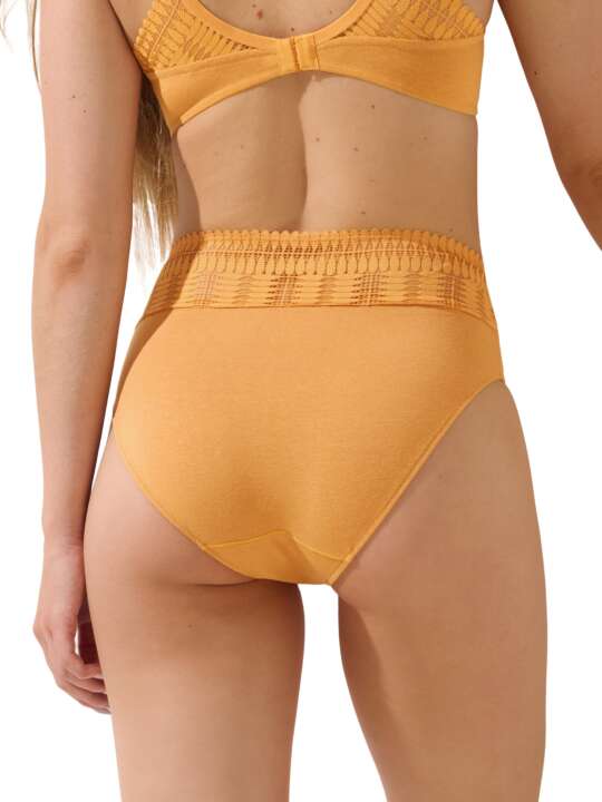 22339LI High waist briefs Ophelia Lisca Yellow face