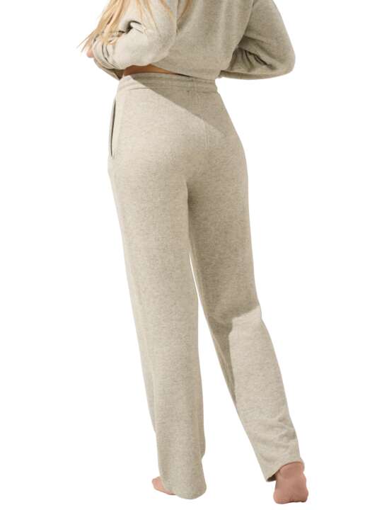 86361LI Lounge trousers Olivette Lisca Beige face