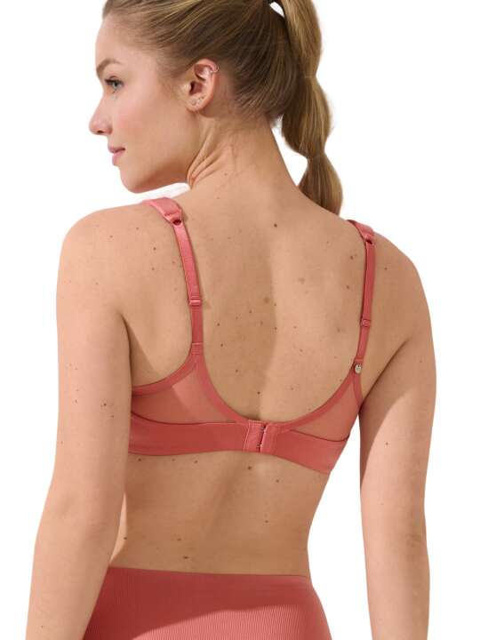 20368LI Underwired push-up bra Lifestyle Lisca Pink face