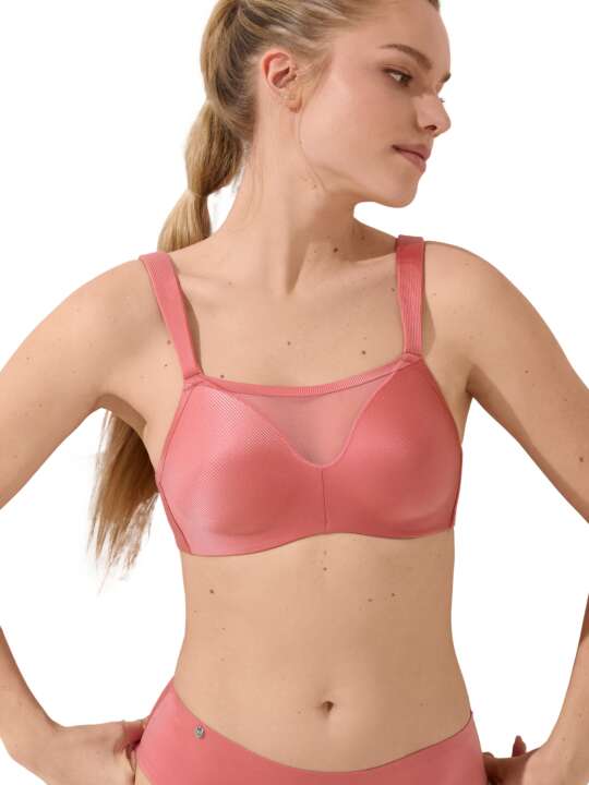 20368LI Underwired push-up bra Lifestyle Lisca Pink face