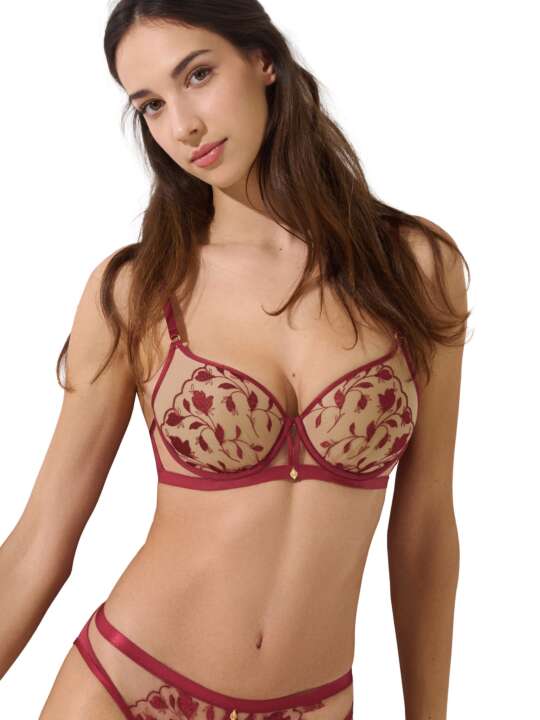 10374LI Soutien-gorge préformé Gloriosa Lisca Rouge face