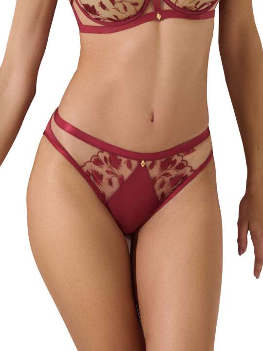 12366LI Slip Gloriosa Lisca Red face