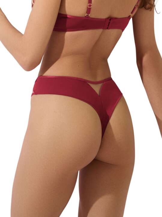 12367LI Brazilian low-cut Gloriosa Lisca Red face