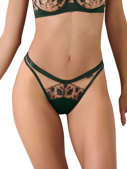 12369LI Low-cut thong Gloriosa Lisca Green face