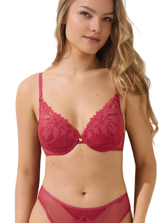 20386LI Push-up bra Ocean Lisca Coral face