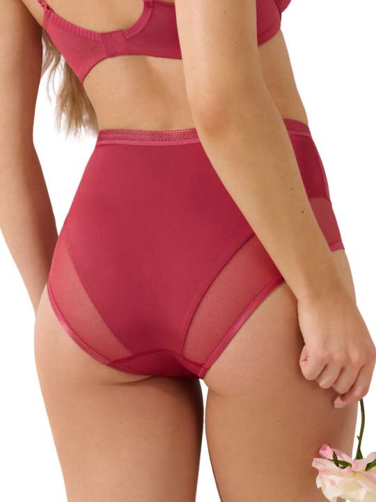 22342LI High waist briefs Ocean Lisca Coral face