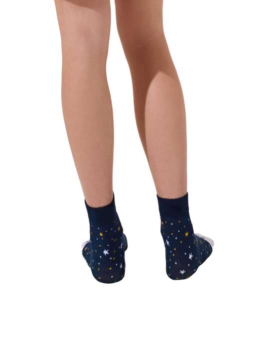 61063LI Twinkle socks Star Lisca Cheek Blue face