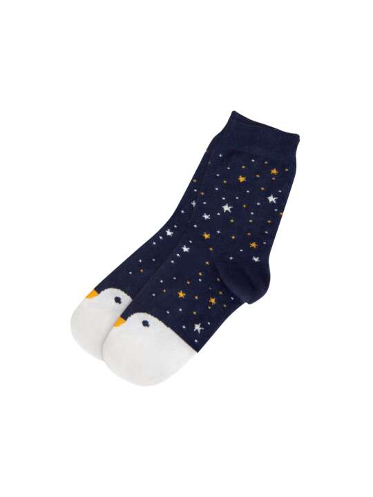 61063LI Chaussettes Twinkle Star Lisca Cheek Bleu face