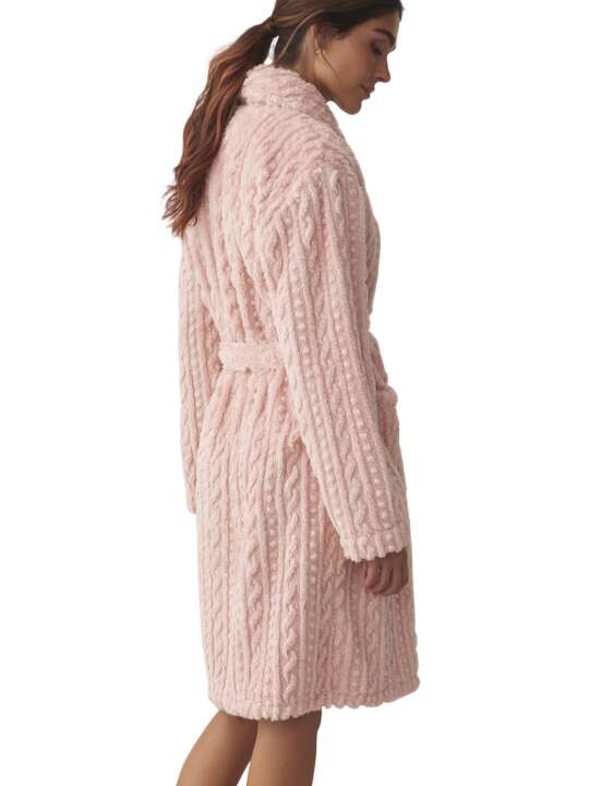 PC092SE Dressing gown SUPERSOFT COMPLEMENTOS Selmark Pink face