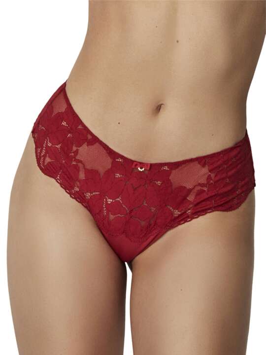 61106SE G-string shorties FEDERICA Selmark Red face