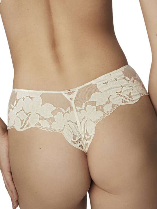 61106SE Shorty string FEDERICA MARIAGE Selmark Ivoire face