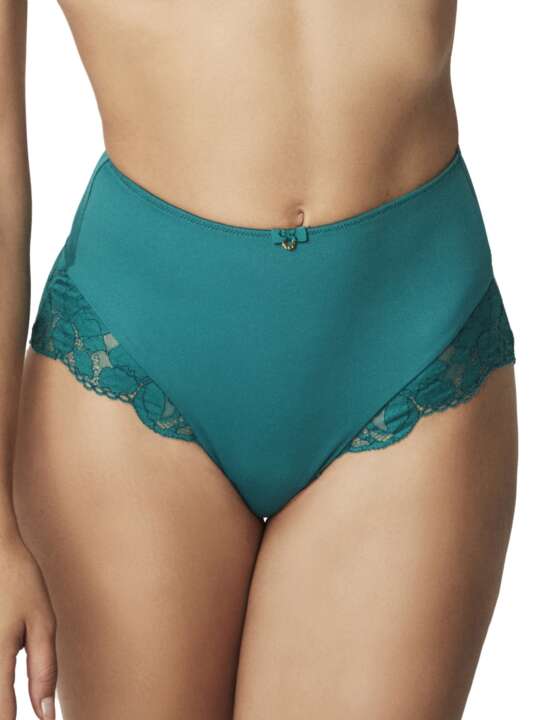 61190SE High-waist shaping briefs FEDERICA Selmark Green face