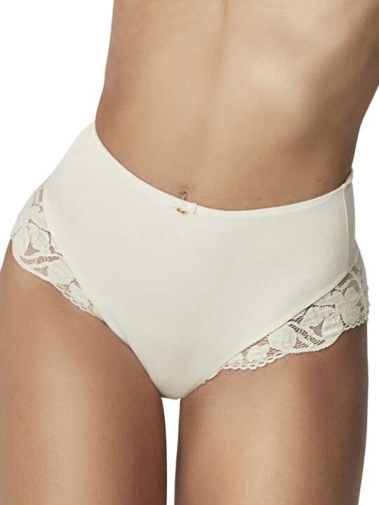 61190SE High-waist shaping briefs FEDERICA MARIAGE Selmark Ivory face