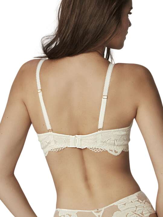 61121SE Minimising bra FEDERICA MARIAGE Selmark Ivory face