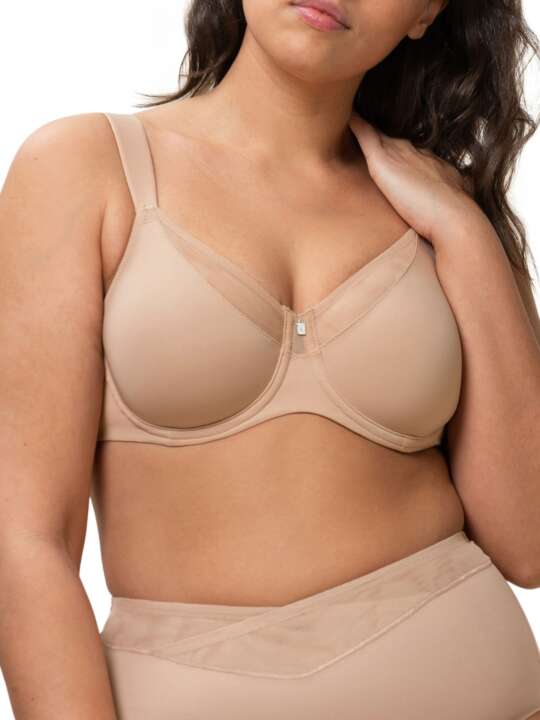 0186010 Minimizing bra TRUE SHAPE SENSATION Triumph Skin face