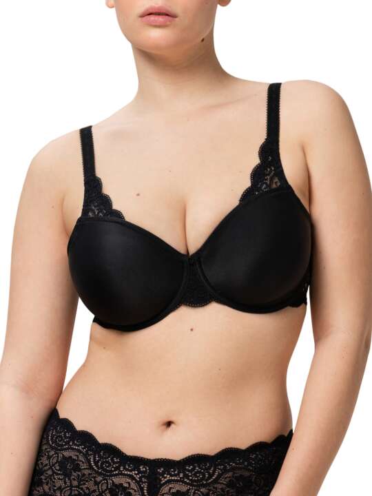 0162810 Soutien-gorge minimiseur AMOURETTE 300 W01 Triumph Noir face