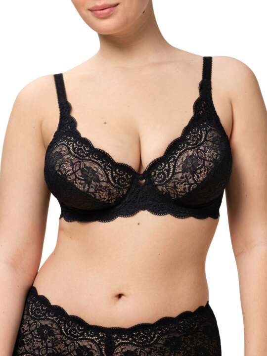 0166797 Underwired bra AMOURETTE 300 W Triumph Black face