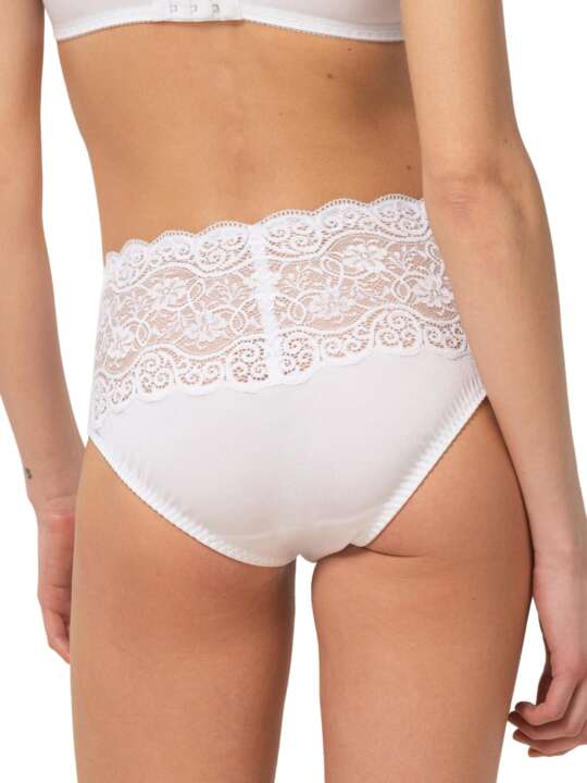 0166772 Culotte maxi AMOURETTE 300 Triumph Blanc face