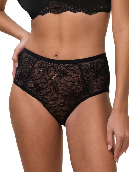 0198780 Maxi panties AMOURETTE CHARM Triumph Black face