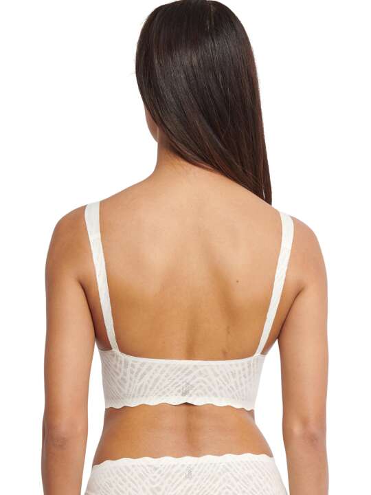 0219598 Bralette ZERO FEEL BLISS Sloggi White face