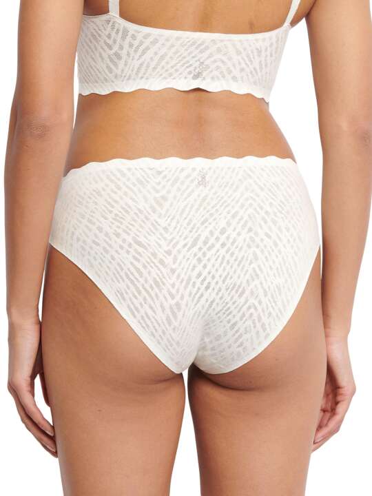 0219695 Low-cut briefs ZERO FEEL BLISS Sloggi White face