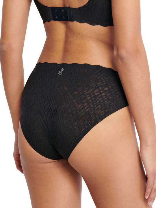 0219695 Low-cut briefs ZERO FEEL BLISS Sloggi Black face