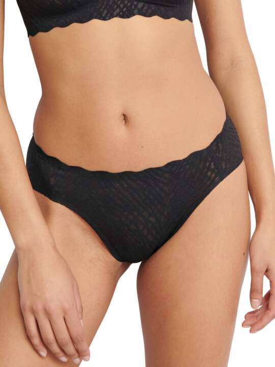 0219695 Low-cut briefs ZERO FEEL BLISS Sloggi Black face