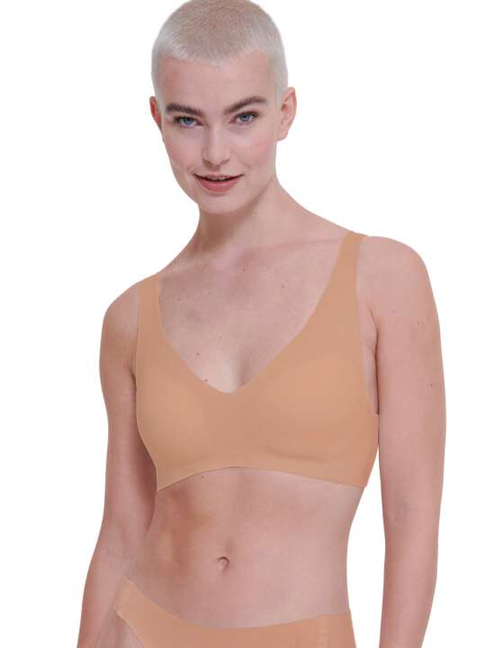 0217729 Soutien-gorge préformé sans armatures ZERO FEEL Sloggi Peau face