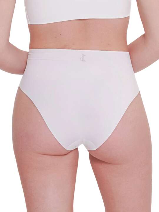 0217759 High waist briefs ZERO FEEL Sloggi White face