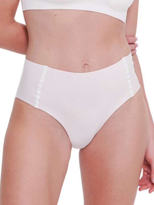 0217759 High waist briefs ZERO FEEL Sloggi White face