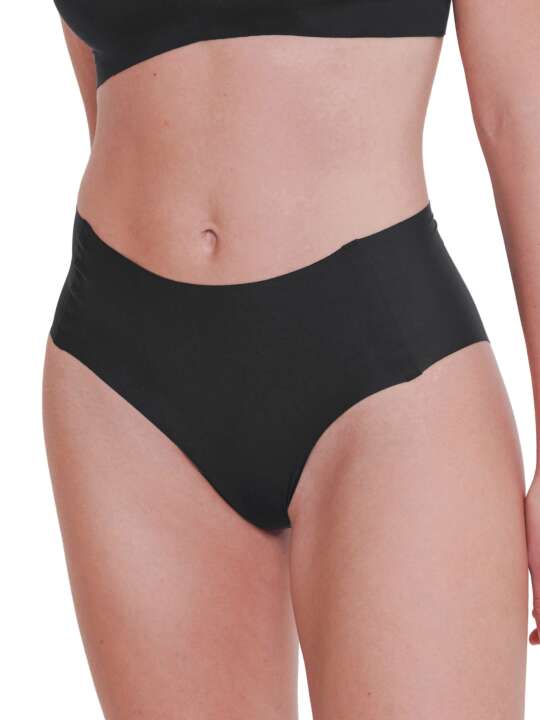 0217759 High waist briefs ZERO FEEL Sloggi Black face