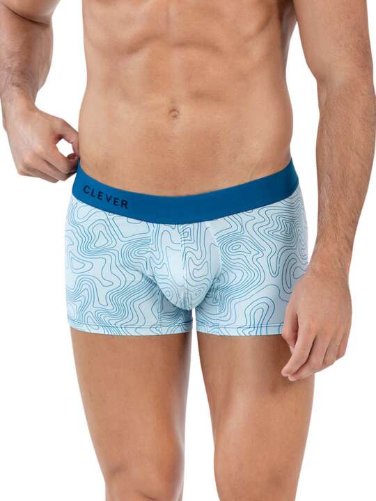 1640CL0 Boxer shorts Emphatic Clever Blue face