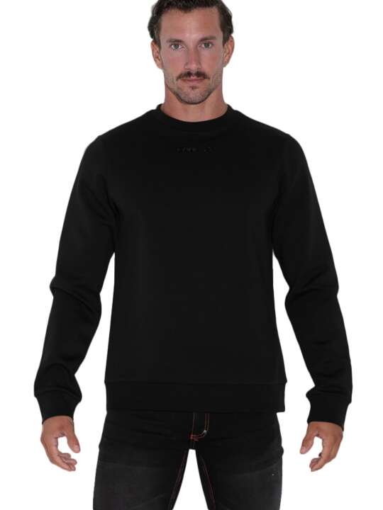 9745COD Sweatshirt manches longues Basic Code22 Noir face