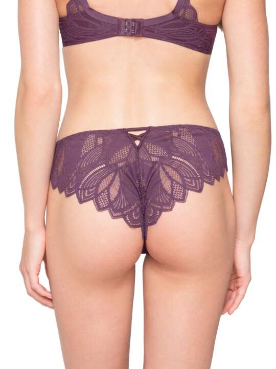 26702LU Slip SYLVIE Luna Splendida Violet face