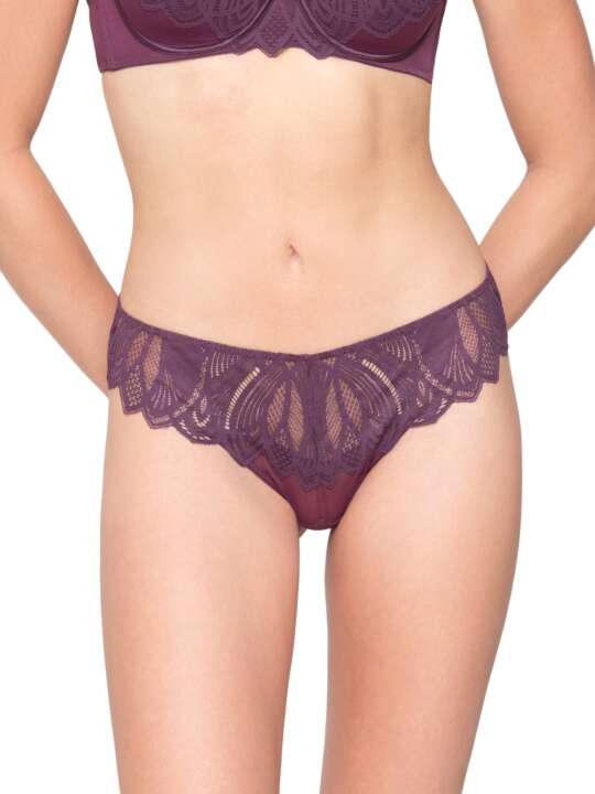 26702LU Slip SYLVIE Luna Splendida Purple face