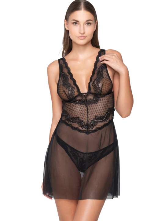 86201LU Babydoll JOLIE Luna Splendida Black face