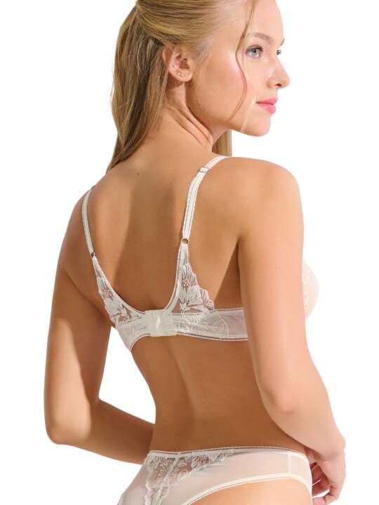 10376LI Underwired bra EMINENCE MARIAGE Lisca Ivory face