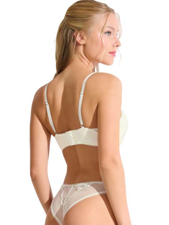 10378LI Push-up bra EMINENCE MARIAGE Lisca Ivory face