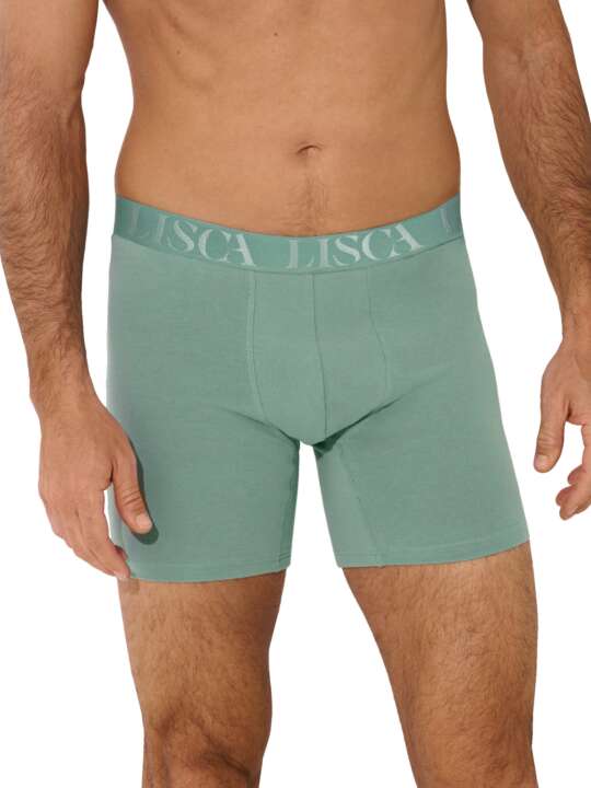 32040LI Long boxer Odysseus Lisca Men Green face