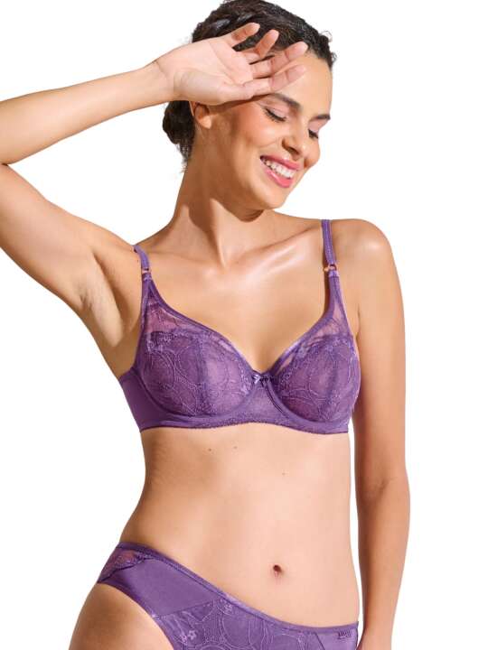 20392LI Soutien-gorge armaturé PATRICIA Lisca Violet face