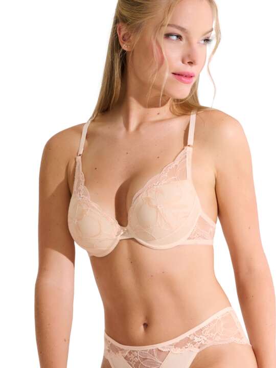 20394LI Soutien-gorge push-up PATRICIA Lisca Beige face